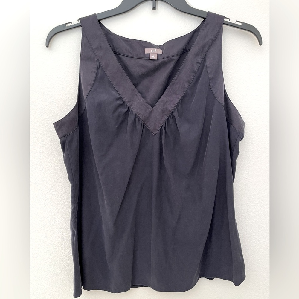 J. Jill Exceptional Blouse & Pants Outfit Super soft Silk/Cotton Blend - Picture 2 of 7
